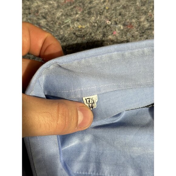 Vintage Dolce & Gabbana Men’s Dress Shirt Xl /  Blue - Picture 5 of 7